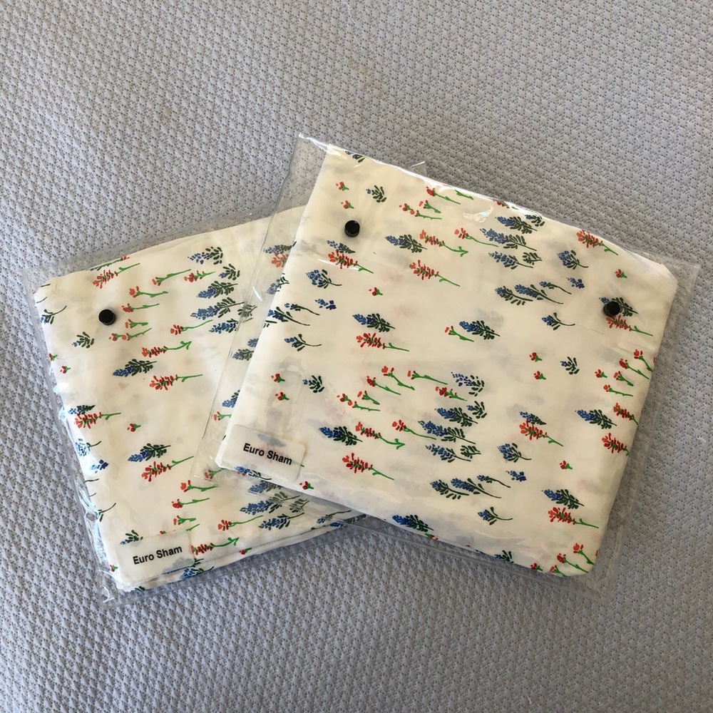 Two Biscuit Home Wimberley Euro Shams - No Trim